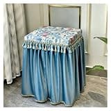 CHZDPP Cusomised Safe Covers Disguise with Front Opening, Washable Safe Lock Box Protective, Fridge Cover for Bedside Table/Freezers(Blue,12"x10"x14"/30x25x35 cm)