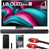 LG 55 Inch C5 Series OLED evo 4K UHD Smart webOS TV (2025) OLED55C5PUA Bundle with HW-Q600F 3.1.2ch Soundbar and Subwoofer, 2X HDMI Cable and Deco Gear Home Theater Beginner's Guide