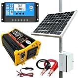 MDYHY 4000W Complete Solar Panel Kit (with Inverter) — Solar Power System for Homes, Sheds, Farms, RVs, and Boats (Batteries Not Included)