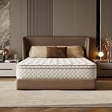 PWOOME 12 Inch Full Size Hybrid Mattress in a Box, Full Mattress, Gel Memory Foam, Pocket Coils, Medium Firm, Motion Isolation, Edge Support, Fiberglass Free, CertiPUR-US & Oeko-TEX Certified