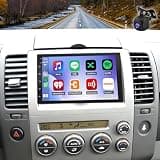 7 Inch Android 13 Car Stereo for Nissan Pathfinder 2005-2010, Double Din Radio with Wireless CarPlay & Android Auto, 2GB+32GB, GPS Navigation, Bluetooth, WiFi, SWC, Backup Camera