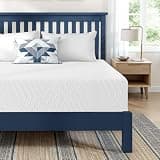 18 Inch King Size Memory Foam Mattress, Mattresses in a Box Green Tea Gel Infused Mattresses, Breathable Removable Quilted Cover, Medium Feeling, White