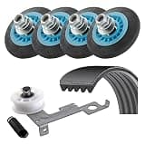 LGKITHD Heavy Duty Maintenance Kit Ball Bearing Rollers Idler Pulley Belt 4561EL3002A 4581EL2002H 6602-001655