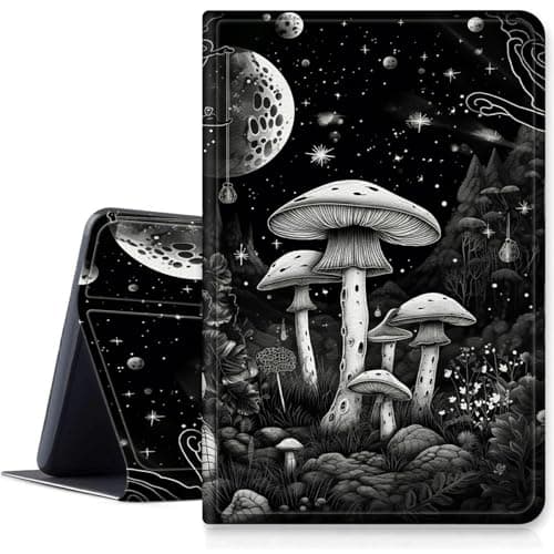 Space Mushroom Case for Samsung Galaxy Tab A9 Plus 11 Inch 2023 (SM-X210/X216/X218), Multiple Viewing Angles Protective Smart Cover with Auto Sleep Wake Feature for Galaxy Tab A9+
