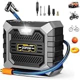 ZOPOM Tire Inflator Portable Air Compressor DC 12V Air Compressor Portable with Digital Pressure Gauge Air Pump for Car Tires - Car Accessories Bike, Motor
