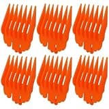 HOTIOGA (6 Pack) (1/4") Professional Hair Clipper Guards No.2 Cutting Guides Compatible with Most Wxhl Clipper