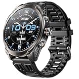 didoAI Ace Pro Outdoor Smart Watch with GPS, 1.75'' Fitness Tracker Smartwatch IP68 Waterproof, Blood Pressure/Heart Rate/Sleep Monitor, Answer/Make Calls for iPhone Android, Black