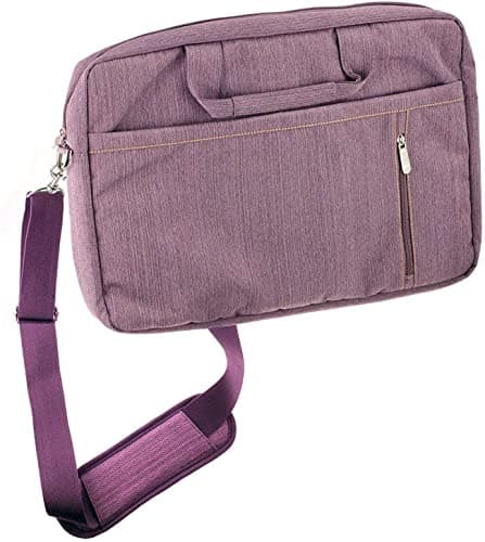 Navitech Purple Water Resistant Graphics Tablet Bag - Compatible with VEIKK Studio 16 Drawing Tablet