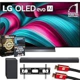 LG 55 Inch C5 Series OLED evo 4K UHD webOS TV (2025) OLED55C5PUA Bundle with SC9S Soundbar, 26 Month CPS Protection Pack, Deco TV Wall Mount, 2X HDMI Cable and Deco Gear Home Theater Beginner's Guide