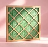 4-Pack 16" x 20" x 1" Nested Fiberglass Panel Air Filter, MERV 1, UL Class 2 Rated, Spun Glass Media, HVAC Furnace AC Filter, 30 Days Effective, Energy Saving Durable Air Filter