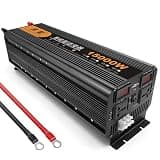 QWEYHNGMO Pure Sine Wave Power Inverter 3200W 4000W 5000W 6000W 8000W 9000W 12000W 15000W Peak DC 12V/24V to AC 240V