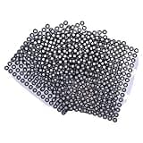 Light Adhesive 6mm 3D Scanning Reflective Tracking Dot Sticker Reference Point Markers for 3D Scanners for Complex Details(Inner 6mm Outer 10mm)