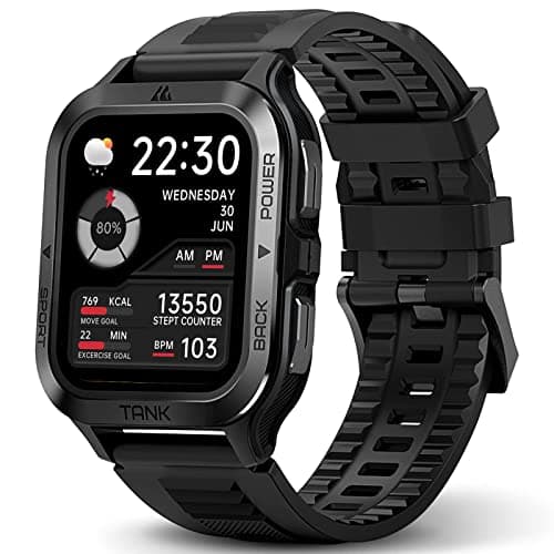 KOSPET Tank M2 Smart Watch for Men (Stealth Black)