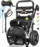 4200PSI Gas Pressure Washer with 32ft Hose Reel