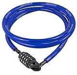 DocksLocks Weatherproof Straight Security Cable Lock (5ft to 25ft Lengths) with Resettable Combination, Anti-Theft Protection for Kayak, Bike, Paddleboard, Scooter, Equipment, Bicycles and More 20ft