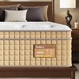 BedStory Firm Cal King Mattress 13 Inch, Deep Sleep Hybrid Mattresses in a Box, Zoned Lumbar Support for & Back Pain Relief, Made in USA, CertiPUR-US Certified, 365 Night Trial, 10-Year Warranty