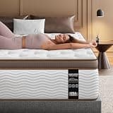 BedStory Full Size Bed Mattress, Premium Mattress with Back Support