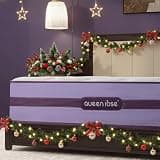 QUEEN ROSE King Mattress 14 Inch, Medium Firm Hybrid Mattress - Upgraded Support & Enhanced Edge - Pocket Springs & Cooling-Gel Foam, Motion Isolation, Fiberglass-Free, CertiPUR-US, 365-Night Trial