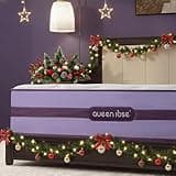 QUEEN ROSE King Mattress 14 Inch, Medium Firm Hybrid Mattress - Upgraded Support & Enhanced Edge - Pocket Springs & Cooling-Gel Foam, Motion Isolation, Fiberglass-Free, CertiPUR-US, 365-Night Trial