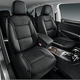 Skechers Memory Foam Seat Covers, Air Cool Mesh Thick Car Seat Covers, Car Seat Covers Front Seats Airbag Compatible, Universal Automotive Comfort for Most Cars, Vans, Trucks, SUV,Black