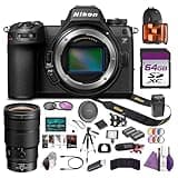 Nikon Z6 III Mirrorless Camera 4K120 6K Recording Full Frame Bundle with NIKKOR Z 24-70mm f/2.8 S II Lens + 7" Full HD Monitor + Microphone + Tripod + 64GB Memory Card + Backpack + More