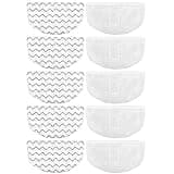 Extolife 10 Pack Steam Mop Replacement Pads for Bissell Powerfresh Steam Mop 1940 1806 1544 2075 2685A 2181 2814 Series, Model 19402 19404 19408 19409 1940A 1940F 1940Q 1940T 1940W B0006 B0017 2075A
