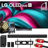 LG 65 Inch C5 Series OLED evo 4K UHD webOS TV (2025) OLED65C5PUA Bundle with S80TR Soundbar, 26 Month Protection Pack, Deco TV Wall Mount, 2X HDMI Cable and Deco Gear Home Theater Beginner's Guide