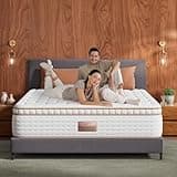 QMDJECKERO 2 King Size Mattress - 14 Inch Hybrid Mattress King for Couples - Motion Isolation, Advanced Lumbar Support and Reinforced Edges - Fiberglass-Free, 365-Night Trial, CertiPUR-US Certified