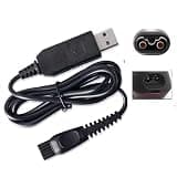 Electric Shaver USB Power Charger Travel Portable 15V 1m Shaving Machine USB Charging Cable ,Compatible for Philips, HQ8505