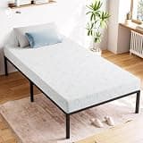 Twin Mattress in a Box, 5 inch Memory Foam Mattresses Bed Single Size Daybed Individual Bunk, Washable Cover Medium Firm