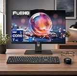 WOWPC Customized All in One Desktop, Made with MSI AM242TP, Intel Core 7 150U (10 Cores, Up to 5.4GHz), 16GB/ 32GB/ 64GB DDR5 RAM, 512GB/ 1TB/ 2TB SSD, Touchscreen, USB-C, Wi-Fi 6E, Windows 11