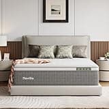 Novilla 14 Inch Queen Size Mattress,Hybrid Queen Mattress with Gel Memory Foam, Cool-to-Touch Nylon Blend & Pocketed Coils for Adaptive Body Support & Motion Isolation CertiPUR-US Certified