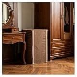 CHZDPP Customize Safe Box Cover Disguise with Invisible Zip, Home Safe Covers for Bedside Table/Washing Machine, Front Opening Cabinet Covers with Pattern(Brown,12x10x14in/30x25x35 cm)
