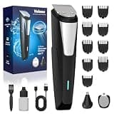 Valano Beard Trimmer Hair Clippers for Men All-in-One Self-Sharpening Electric Men's Cordless Rechargeable Mustache Grooming Kit Gift for Ear Nose Body Public