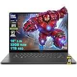 ASUS ROG Zephyrus G16 Gaming AI Laptop 16" 2560x1600 OLED 240Hz (500nits) Intel 16-core Ultra 9 285H 32GB RAM 1TB SSD GeForce RTX 5070 (Up to 798 AI Tops) RGB Backlit Thunderbolt Win11Pro ICP Hub