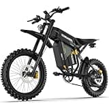 COSWHEEL Electric Dirt Bike for Adults, 7000W Peak Motor Electric Motorcycle, 60V 30Ah Battery, up to 55MPH Off Road Electric Bike, 19" Dirt Tires, Dual Suspension, Hydraulic Brakes