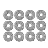 VEWHVBYDK Filter Main Side Brush Mop,Compatible with Xiaomi S20+ / S10 Plus /S10+/ B108GL / B105 / B108CN B113CN Robot Vacuum Parts Accessories(12pcs)