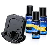 2026 New Reusable Cartridge with 3 Pack Cleaner Refill, 21 Month Supply Compatible with Braun CCR Clean & Renew, Eco-Friendly Shaver Cleaning and Care Solution Kit