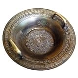 38cm Brass Dragon Wash Basin, Resonance Splash Water Bowl, Wedding Hand Wash Basin & Buddha Bath Ritual Basin