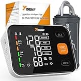 Yisunf Blood Pressure Monitor for Home Use - Upper Arm Blood Pressure Machine with Adult BP Cuff, Dual-User 240 Sets Memory, XL Backlight LED Display