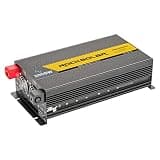 ROCKSOLAR 2000W Pure Sine Wave Power Inverter DC 12V to 110V AC Converter with Digital Display & 2.1A USB Charging Port