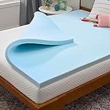 Linenspa Memory Foam Mattress Topper, Full Size - 2 Inch Gel Infused Memory Foam - Plush Feel - Cooling and Pressure Relieving - CertiPUR Certified