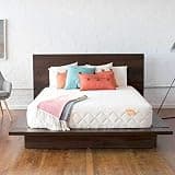 2 Organic Hybrid Mattress - Natural Latex - Medium Firm Mattress with Encased Coil Layers for Universal Comfort - Bed-in-a-Box - Queen
