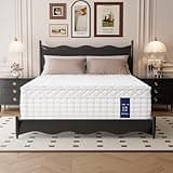 BinwinQ 14 Inch King Hybrid Mattress in a Box, Plush Mattress with Gel Memory Foam & Individually Pocketed Springs, Pressure Relief & Motion Isolation, CertiPUR-US Certified, 100-Night Sleep Trial