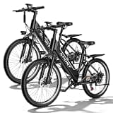 Xathquia Electric Bike for Adults, 1500W Peak E Bike with 48V 12Ah Removable Battery, 26" Electric Bicycle, 7 Speeds, Lightweight Cruiser E-Bike for Commute, Up to 25MPH, 65 Miles Pedal Assist Range