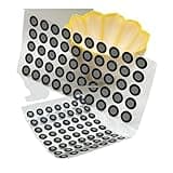 High Precision Capture Removable 3D Scanner Positioning Reflective Targets Dots Makers Points Stickers Automotive Industry for Complex Details(Inner 1.5 Outer 3)