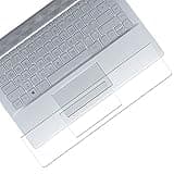 Puccy 2 Pack Film Protector, compatible with Dell Alienware 16 Aurora AC16250 16" Laptop TPU Keyboard TouchPad Trackpad Guard Cover (Not Tempered Glass Screen Protectors)