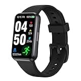 USMECBL Fitness Trackers,Heart Rate Blood Oxygen Sleep Monitor,1.47‘’ OLED Display,Calorie Pedometer Steps Counter Activity watchs,Smart Band 24/7 Health Monitoring(Black)