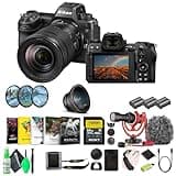 Nikon Z6III FX-Format Mirrorless Camera with NIKKOR Z 24-120mm f/4 S Zoom Lens + 2X EN-EL15C + 64GB SF-M Memory Card + Wide Angle Lens + Photo Editing Software + Mic + More