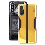 LNYALISA Back Cover Glass Battery Back Cover for Xiaomi Redmi K40 Gaming Yellow